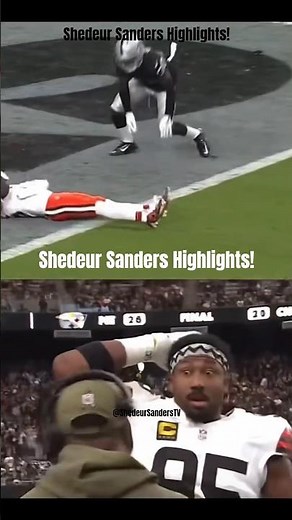 Shedeur Sanders Highlights!