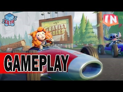 Disney Infinity 3 Gravity Falls Mystery Tour Gameplay