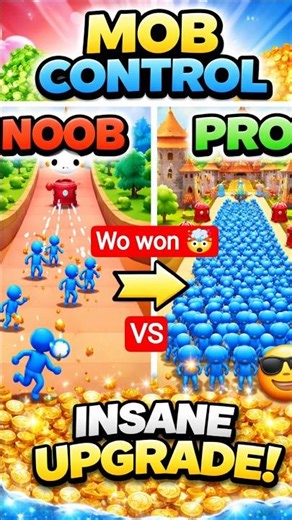 Mob Control: Conquer & Multiply 🤯#shortsfeed #mobcontrol