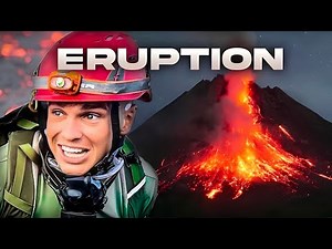 7 Days STRANDED on an Erupting Volcano 🌋