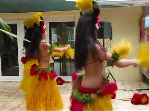 Hawaiian Birthday Party - Beautiful Hula Dancers
