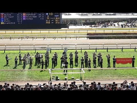 【現地映像】ウマ娘「Make debut!(メイクデビュー！)」陸上自衛隊中央音楽隊による生演奏 2022/11/27 ジャパンカップ 東京競馬場