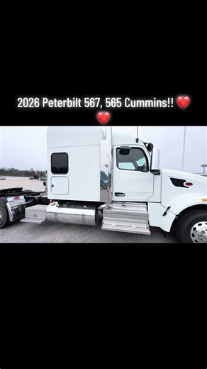 2026 Peterbilt 567, 565 Cummins! 😍 #peterbilt #cummins