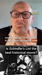The film Schindler's List topped our poll for the greatest historical movie of all time – but it's cinematic merits notwithstanding, historians Roger Luckhurst and Alex Von Tunzelmann argue that we can't watch it in a vacuum if we want to understand the Holocaust. Listen to the full conversation ad-free at historyextra.com/podcast or search 'historyextra' wherever you listen to podcasts. 📸 by Getty Images | HistoryExtra