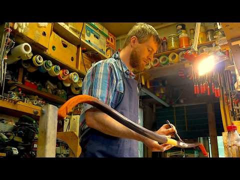 From Raw Rattan to a Powerful Traditional Bow | Complete Build