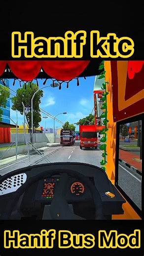 Hanif ktc যখন মোডে।Bus Simulator Indonesia #foryou #busshort #bussid #gaming