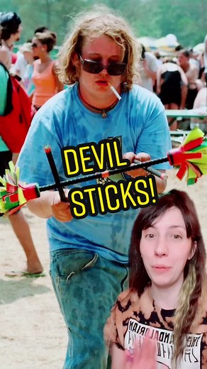 Exploring 90s Nostalgia with Devil Sticks