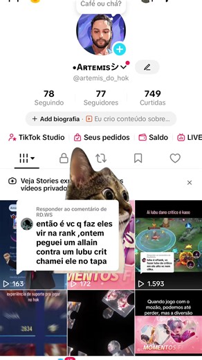 Respondendo a @RD.WS eu não sou influencer não mano, só gosto de jogar e postar meus pontos de vista do jogo