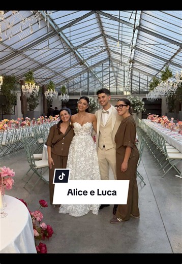 Alice e Luca matrimonio: highlights e wedding vibes
