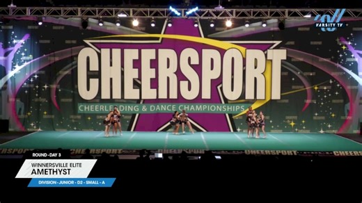 Winnersville Elite - Amethyst [2025 L2 Junior - D2 - Small - A Day 3] 2025 CHEERSPORT National All Star Cheerleading Championship