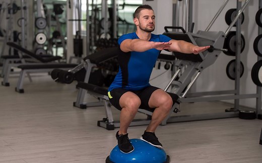 Boost Your Strength: Bosu Ball Squats for Total Lower Body