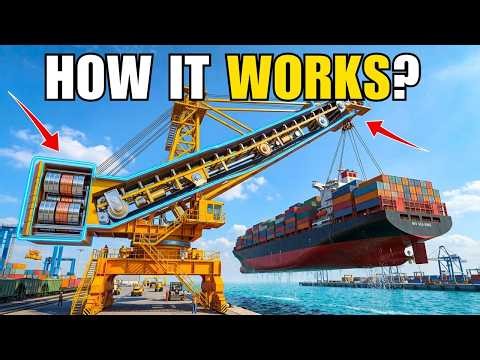 What Makes This Ship Loader One of the Most Powerful Machines on Earth