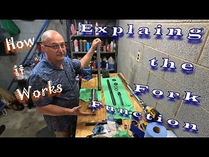 Explaining the Fork Components and Function on a Compression & Rebound Motorcycle Fork.