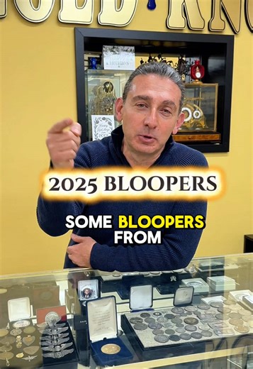 2025 gave us unforgettable moments both on and off camera, and these bloopers are just a glimpse into the joy, personality, and real people behind Gold Knox Jewelry & Coin Exchange here in Pasadena 📍 To our amazing and wonderful customers thank you. Thank you for trusting us with your gold, silver, jewelry, coins, and stories. Thank you for walking through our doors, supporting a local business, and being part of our Gold Knox family. Whether you came in to sell gold, buy jewelry, trade coins, 