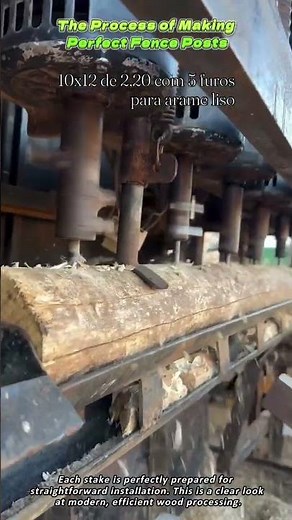 The Process of Making Perfect Fence Posts