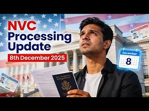 NVC Processing Time 8th December 2025 | Case Creation, Review & Interview #visabulletin2025