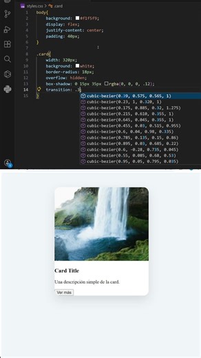 Card simple vs Card PRO con CSS ⚡