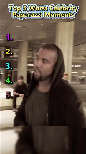 Top 5 Worst Celebrity Paparazzi Moments #celebrity #paparazzi