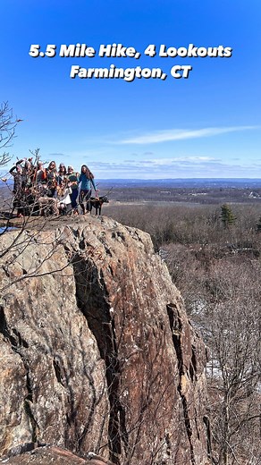 Kristen | Hiking New England | Head out on this 5.5-mile homemade hike (with 4 different lookouts!) on a scenic section of the Metacomet Trail in CT! 🥾❤️ Lucky to have a... | Instagram