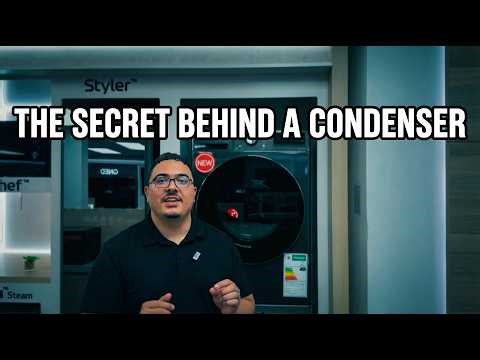 LG Dual Inverter HeatPump Dryer | The Condenser Explained in 60 Seconds
