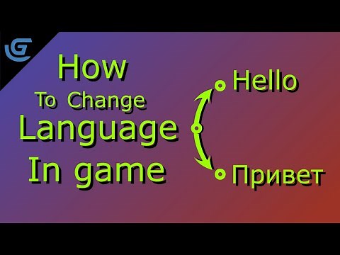 Language changing in game. Gdevelop
