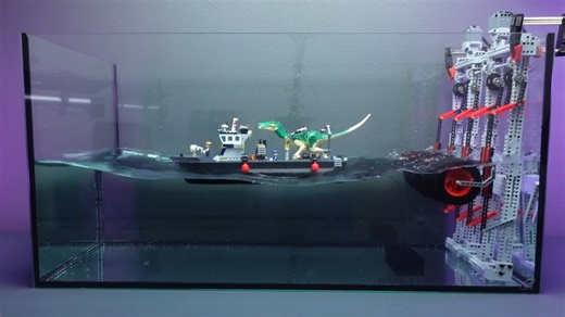 2.5M views · 57K reactions | Sinking LEGO Ships! Video by Brick Technology https://tinyurl.com/27c2muyx | Beyond the Brick | Facebook