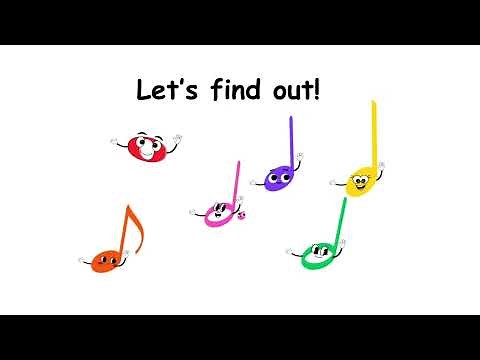 Let’s Play With Note Values! 🎶 A Musical Game for Kids Music Theory for kids
