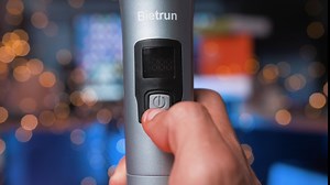 Wireless Microphone with Bluetooth＆Echo/Treble/Bass, 165 ft Range, Bietrun UHF Dual Handheld Cordless Dynamic Mic System for PA System/AMP/Home TV Karaoke/Bluetooth Speaker/(1/4''＆1/8‘’AUX Interface)