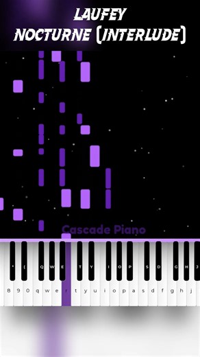 Laufey - Nocturne (Interlude) | Roblox Piano 🔥 #piano #pianoshorts #roblox #shorts #shortvideo