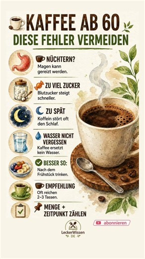⚠️ KAFFEE IM ALTER? DARAUF SOLLTEST DU ACHTEN