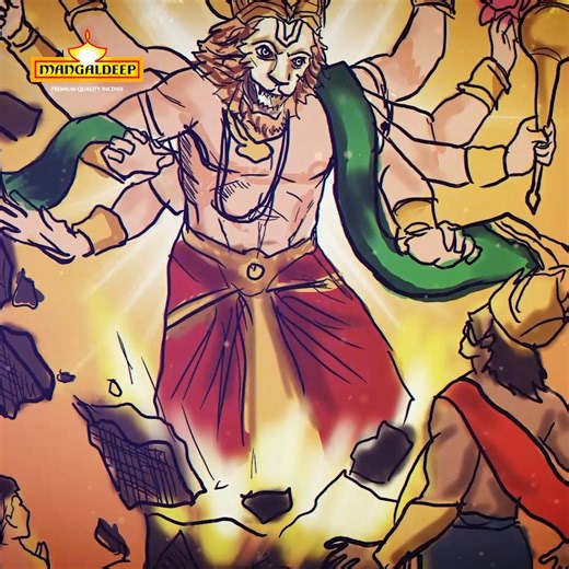 2.2K views · 10K reactions | A tale of faith, fire, and the triumph of good over evil. As Holika’s powers faded and Prahlada was protected, the colors of Holi remind us that devotion is stronger than darkness. Mangaldeep wishes you a joyous and blessed Holi! #PujaWithMangaldeep #MangaldeepAgarbatti #Mangaldeep #Holi #Holi2025 #HappyHoli #FestivalOfColors #HolikaDahan #TheLegendOfHoli #LordVishnu #LordNarasimha | Mangaldeep | Facebook