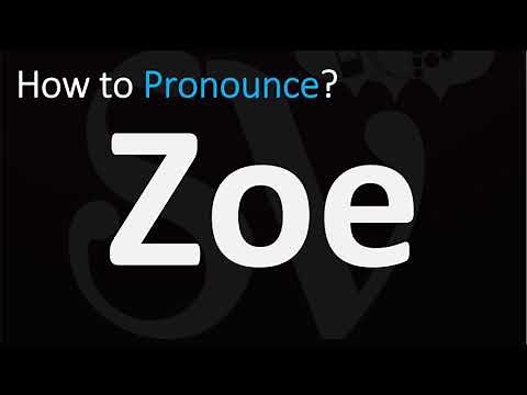 How to Pronounce Zoe? (CORRECTLY)