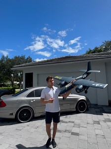 Toby Vega-Dadurian on Instagram: "Take this as a lesson to always program a throttle cut off switch with the big boy rc planes. I switched from flying 2 different planes that use different channels for throttle/ailerons. One required me to reverse channel 3 (aileron on 1 plane & throttle on the other) so when I powered up the War Bird, it went full throttle into my arm with the stick all the way down. Thankfully I didn’t need stitches 🙏"