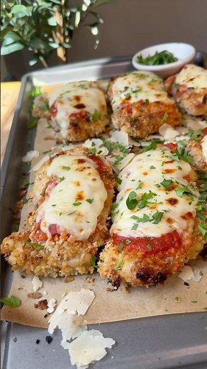 Easy Parmesan Chicken Thighs