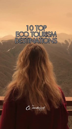 Top 10 eco tourism & environment focused destinations to inspire your next trip! I’d love to help you plan it, just shoot me a message 😎🫶 #travel #travelideas #travelrecommendations #ecotourism #wanderlust #vacation