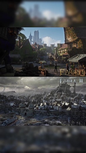 Fable 2 Vs Fable 2026 Bowerstone and Fairfax Castle