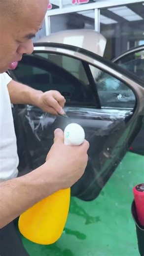 Is applying a screen protector to a small window annoying because of the dust .