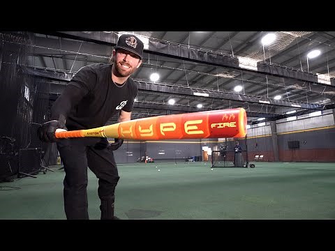 Hitting with the HYPE FIRE USA | Baseball Bat Review