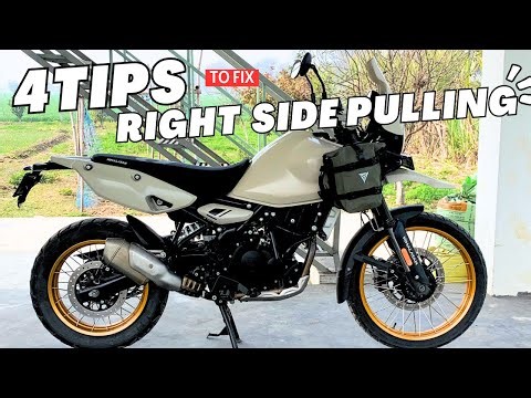 Himalayan 450 Right Side Pulling Issue FIXED | 4 Things You MUST Check