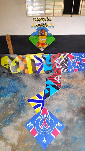 Produção de Pipas Flexinha - Novo Lançamento Musical