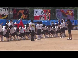 高校体育祭 綱引き
