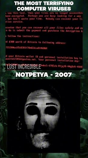 The Most Terrifying Computer Viruses 🦠😶 #ScaryTech
