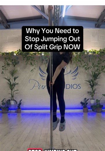Avoid Injuries in Pole Dancing: Stop Jumping Out of Split Grip