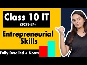 Entrepreneurial Skills Class 10 Information Technology Code 402 | Employability Skills Unit 4