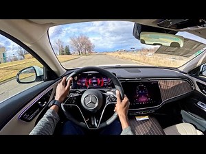2025 Mercedes-Benz E 450 Sedan Review | 375 HP AWD Test Drive & Interior Tour