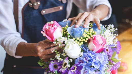 This easy hack uses black tea to make Dollar Tree flowers look more realistic