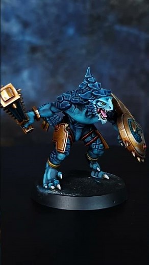 Painting Seraphon Saurus Warriors for Warhammer age of Sigmar!