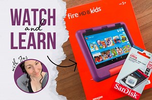 Watch Expanding my Fire 8 tablet from 32 to 256gb of storage! on Amazon Live