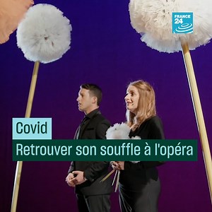 202K views |  Utiliser les techniques du chant lyrique pour aider à la rééducation des malades du Covid, c’est le projet "Breathe" (Respire), lancé par l’English National Opera. Les victimes d’un "Covid long" apprennent à retrouver une respiration normale, grâce à des exercices de chant, de souffle et de posture. | RFI / France 24 - Culture | Facebook