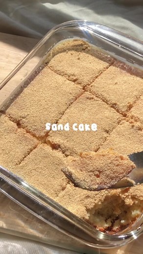 Sand Cake Recipe Tutorial